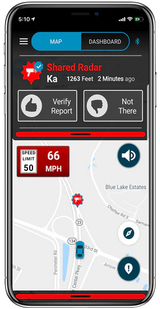 Escort Drive smarter smartphone app shared radar alert