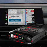 Redline 360c with drive smarter app carplay on media center