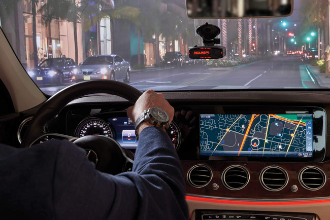 escort redline 360c nighttime drive windshield mounted